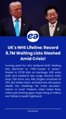 UK's NHS Lifeline Record 8.7M Waiting Lists Slashed Amid Crisis