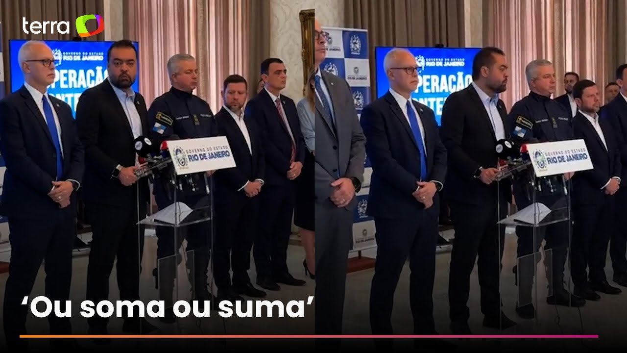 Governador do RJ volta a criticar governo federal e chama de ‘sucesso’ operação mais letal do Rio