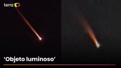 'Bola de fogo' cruza céu de cidades brasileiras e impressiona moradores