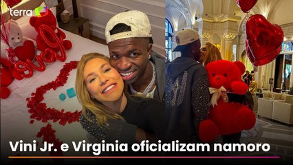 Vini Jr. pede Virginia em namoro e assume relação nas redes sociais