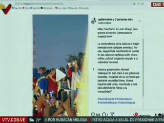 Nueva Esparta | Miles marcharon en Juan Griego para gritarle al mundo ¡Venezuela se respeta!