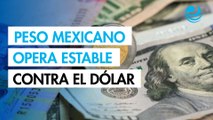 Peso opera estable contra el dólar; espera anuncio de la Reserva Federal