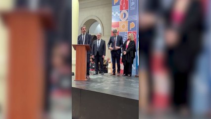 Ramos Padilla pidiéndole a los legisladores que se pongan a ver qué hacer con las PASO 2027 el año que viene