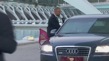 El Rey Felipe y la Reina Letizia llegan a Valencia