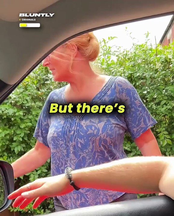 Entitled Karen blocked me in my driveway 😡