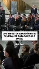 Los insultos a Mazón al inicio del acto por las víctimas