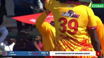Zimbabwe vs Afghanistan 1st T20I Highlights 2025