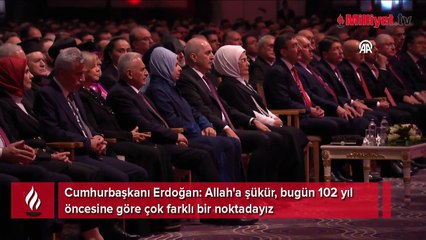 Cumhurbaşkanı Erdoğan: Terörün sıfırlandığı Türkiye'yi inşa edeceğiz