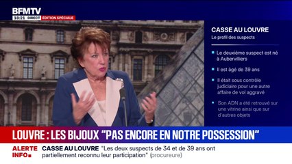 Louvre: "C'est un bâtiment extrêmement vulnérable", affirme Roselyne Bachelot, ancienne ministre de la Culture