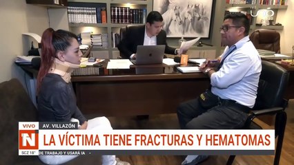 “¡Salvé a mi hijito!”: Una madre fue atropellada en la avenida Villazón en Cochabamba