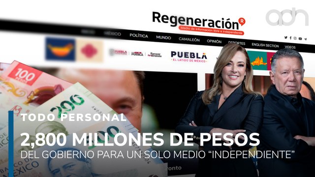 Un solo medio independiente recibió más de 2,800 millones del gobierno I Todo Personal