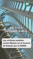 Las víctimas estallan contra Mazón en el funeral de Estado por la DANA