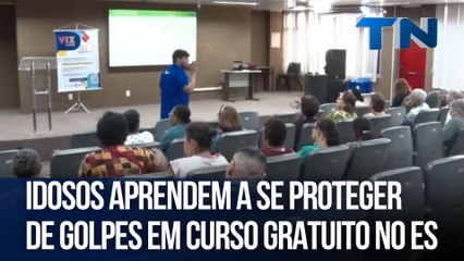 Idosos aprendem a se proteger de golpes em curso gratuito no ES