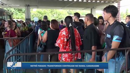 Metrô parado: transtornos continuam no ramal Camaragibe