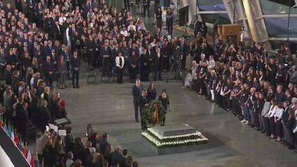 Los reyes se emocionan en el homenaje a las víctimas de la Dana