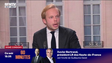 SIGNÉ CONSIGNY - "Quand on est à 40% dans les sondages, c'est nous qui dictons la logique de l'union des droites", estime Charles Alloncle, député UDR