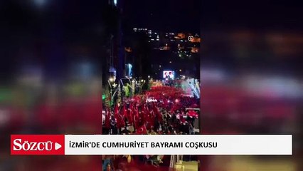 İzmir’de 29 Ekim Fener Alayı ve Kortej Yürüyüşü yoğun katılımla başladı