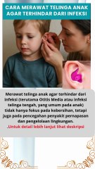 Cara Merawat Telinga Anak agar Terhindar dari Infeksi