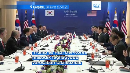 Bizakodóan nyilatkozott Trump egy nappal a Hszi Csin-pinggel tervezett találkozó előtt