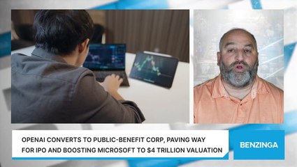 OpenAI Converts To Public-Benefit Corp, Paving Way For IPO And Boosting Microsoft To $4 Trillion Valuation