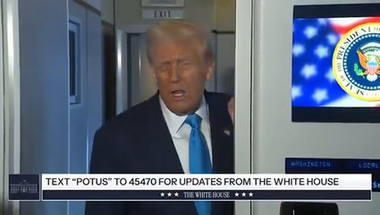 Trump admits he can’t run for a third term