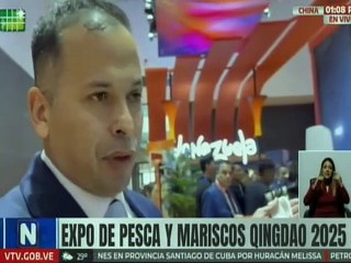 Delegación venezolana brilla en exhibición de proteína del mar en Expo de Pesca y Mariscos Qingdao