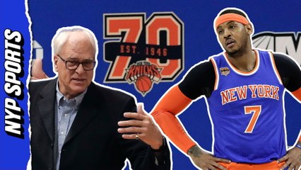 Mike Vaccaro, The Post's longtime sports columnist, discusses former Knicks president Phil Jackson's new book, in which the Hall of Fame coach claims that Carmelo Anthony was responsible for his firing after the 2016-17 NBA season.