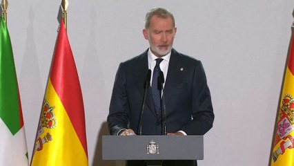 El discurso del Rey en el homenaje a las víctimas de la dana