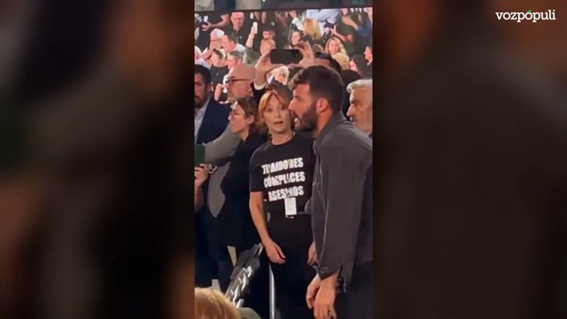 Lo que no se vio de la bronca en el funeral por las víctimas de la DANA