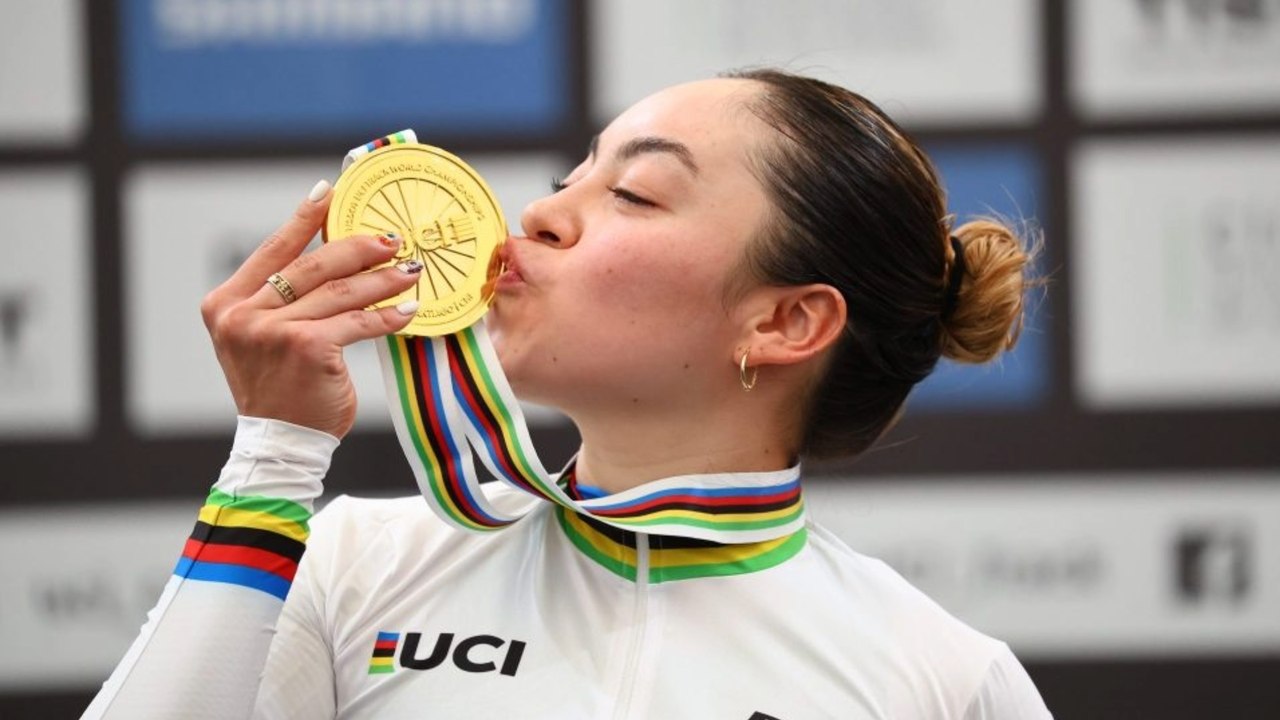 Yareli Acevedo está de regreso en México tras conseguir oro en el Mundial de Ciclismo en México: "Todo en nuestro país es campeón"