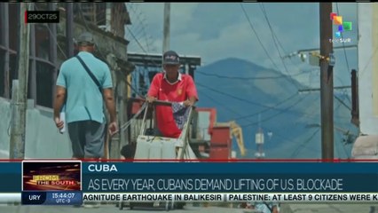 Cuba, as every year, Cuban demand lifting of U.S. blockade