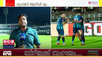 സൂപ്പർ ലീഗ് കേരള ഫുട്ബോളിൽ കാലിക്കറ്റ് എഫ്സി-കണ്ണൂർ വാരിയേഴ്സ് പോരാട്ടം സമനിലയിൽ