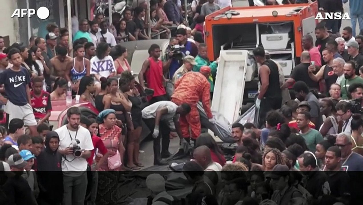 Brasile, maxi raid anti-narcos nelle favelas di Rio: il bilancio sale a 138 morti