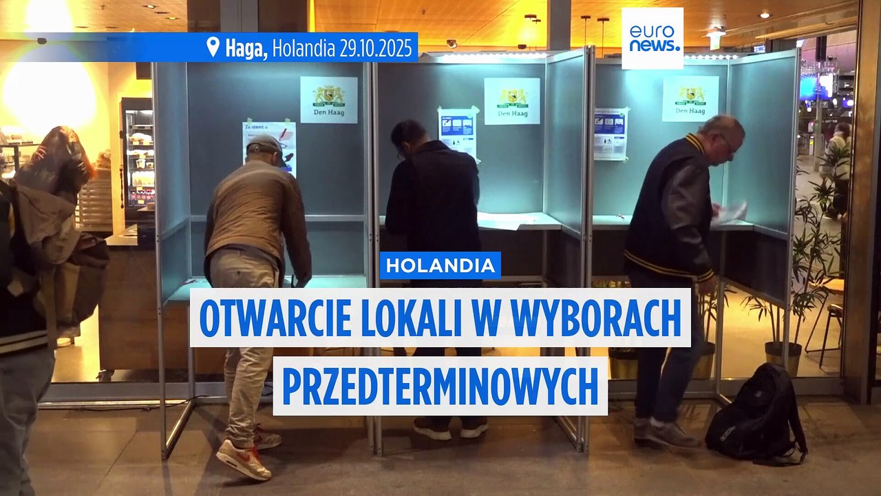 Holandia głosuje w wyborach postrzeganych jako papierek lakmusowy dla skrajnej prawicy