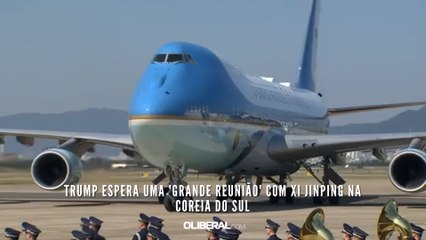 Trump espera uma 'grande reunião' com Xi Jinping na Coreia do Sul