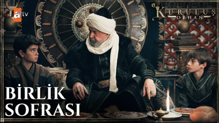 Osman Bey evlatlarını sofraya topladı - Kuruluş Orhan 1. Bölüm
