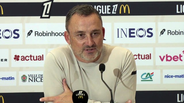 Franck Haise (Nice) : « Si je suis dominé comme ça tous les week-ends, ça me va » - Foot - Ligue 1 - Nice