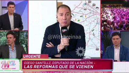Diego Santilli rompió el silencio y agrandó el escándalo con Nancy Pazos