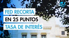 La Fed recorta su tasa de interés en 25 puntos base; un solo miembro pide ajuste mayor