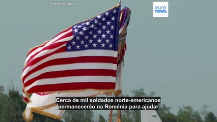 Roménia anuncia que EUA vão reduzir presença militar na Europa de Leste