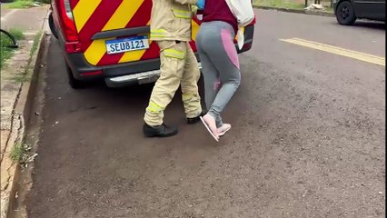 Mulher cai e sofre fratura no Riviera