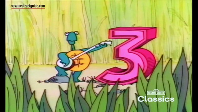Edgar Turtle sings Green Grow the Rushes - Classic Sesame Street Episode 3434