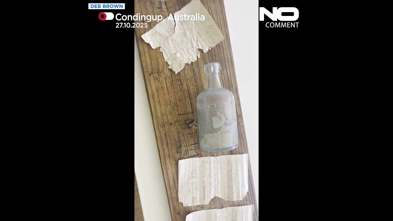 Über hundert Jahre später taucht Flaschenpost von Soldaten des Ersten Weltkriegs in Australien auf