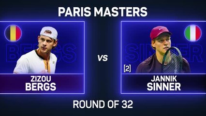 Sinner kickstarts Paris Masters campaign with commanding win