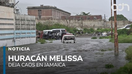Huracán Melissa en Jamaica deja inundaciones, cortes de luz y daños graves en hospitales y edificios