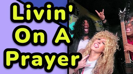 Scaryoke: Bon Jovi 'Livin' On A Prayer' WE ROCKED IT, Literally