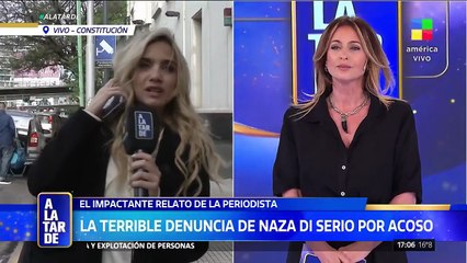 LA HISTORIA DE ACOSO DE NAZA DI SERIO: "Recibía fotos recortadas de mi familia y amigos"