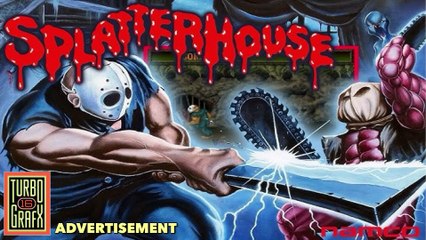 Splatterhouse (TurboGrafX 16 Advertisement)