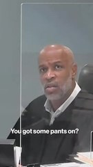 Pantsless cop shocks judge during virtual court hearing