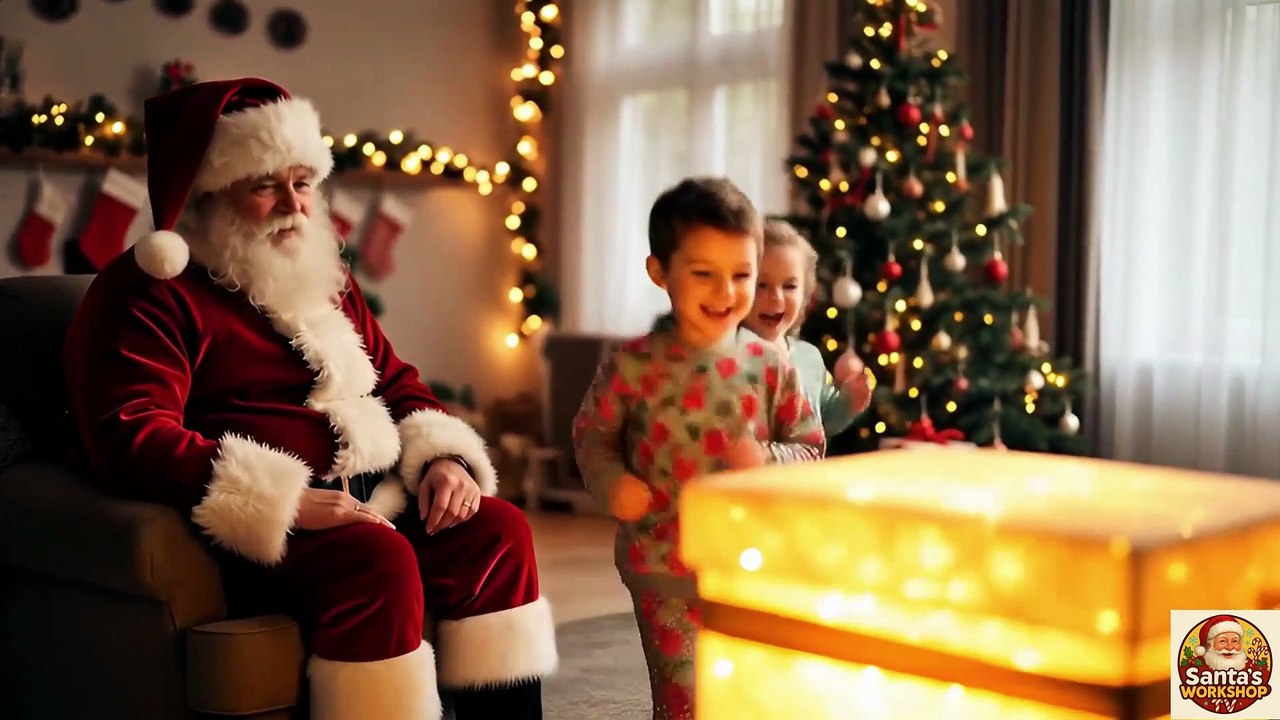 Santa’s Surprise Gift — A Puppy for Christmas! 🐶🎁🎄